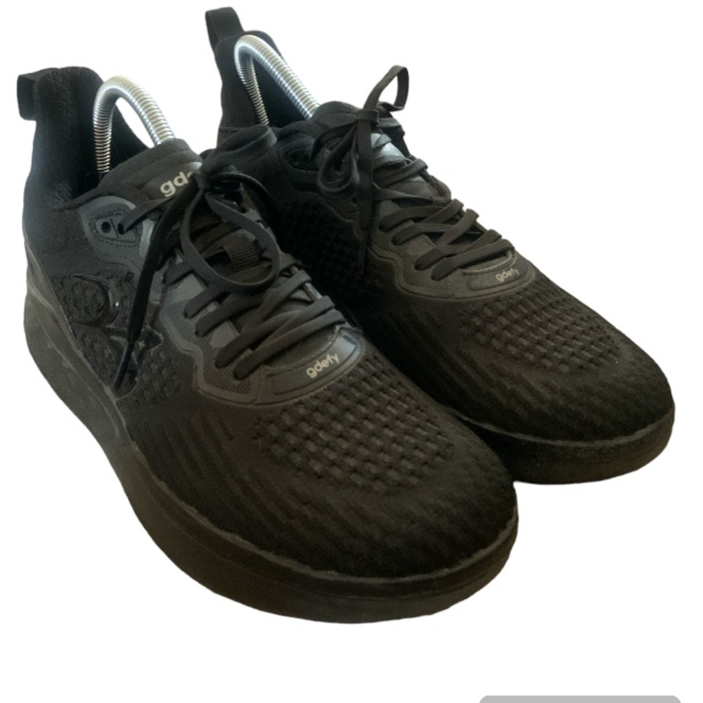 GDEFY Women’s Gravity Defyer XLR8 Orthotic Running/Walking sneakers Black 10